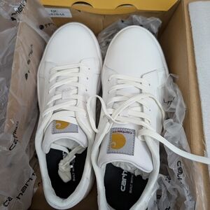 Carhartt Classic White Leather Sneakers